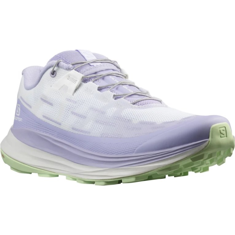 Tenis Para Trail Running Salomon Ultra Glide Mujer Lavanda Blancos | MX ACGT739